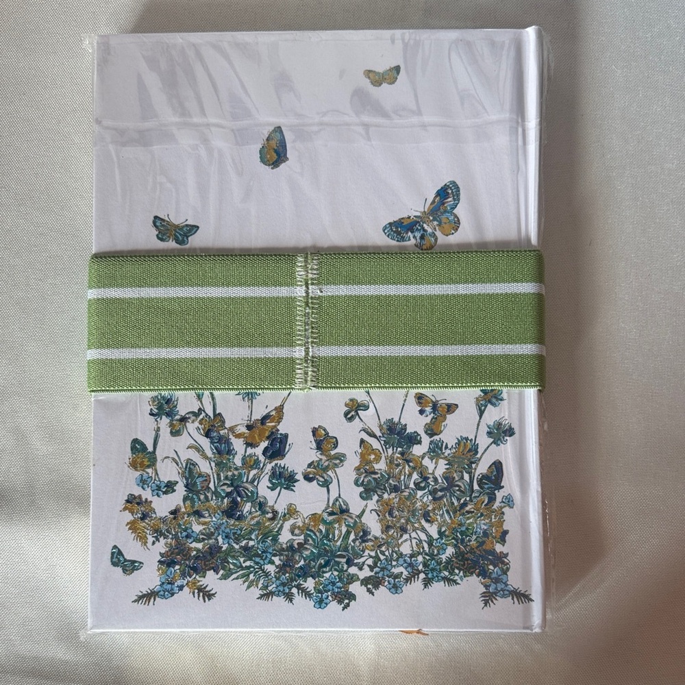 Dior Blue, Green and White Floral Notebook with Butterflies.🦋 - Picture 3 of 7